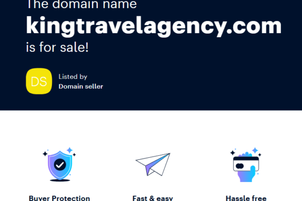KingTravelAgency.com – Unlock the Potential of Travel Agency. 100% Unique